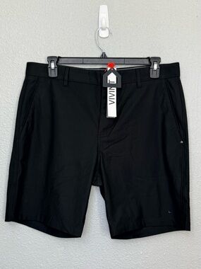 NWT Vivint | Golf Shorts | Black | Size XL Waist 19” Inseam 8”